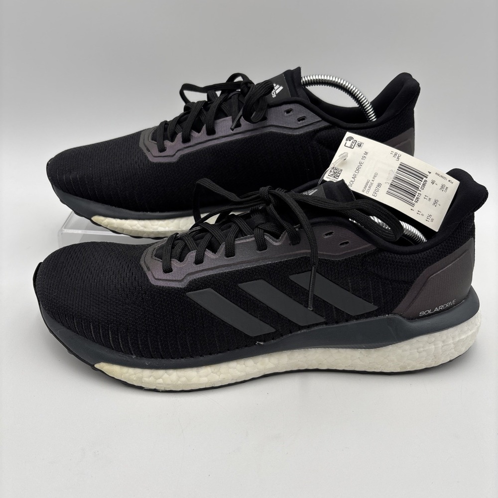 Adidas Shoes Mens Size 11.5 SOLARDrive Boost 19 Running EF0789 Sneakers NEW*